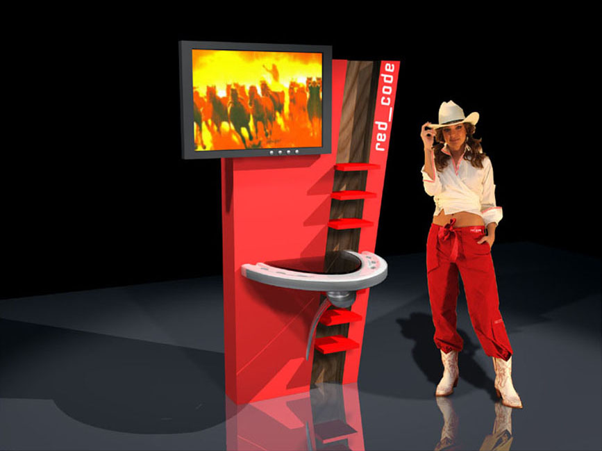 diseño stand promociones 4r